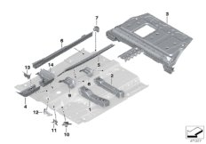 Перегородка баг.отделение/детали днища