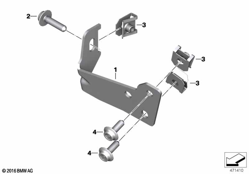 Кронштейн облицовки П