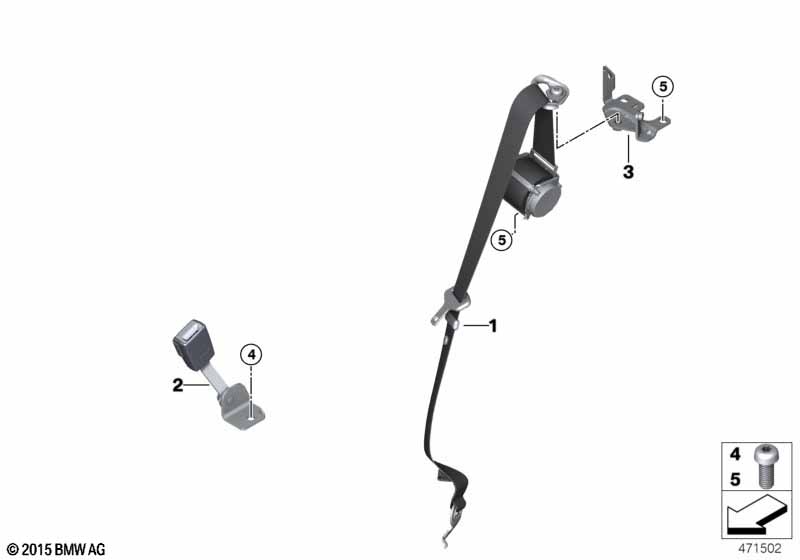 Ремень безопасности Зд