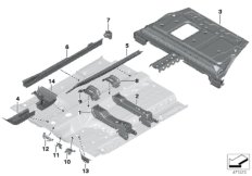 Перегородка баг.отделение/детали днища