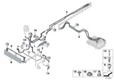 Контур сист.охл.электроники электромаш.