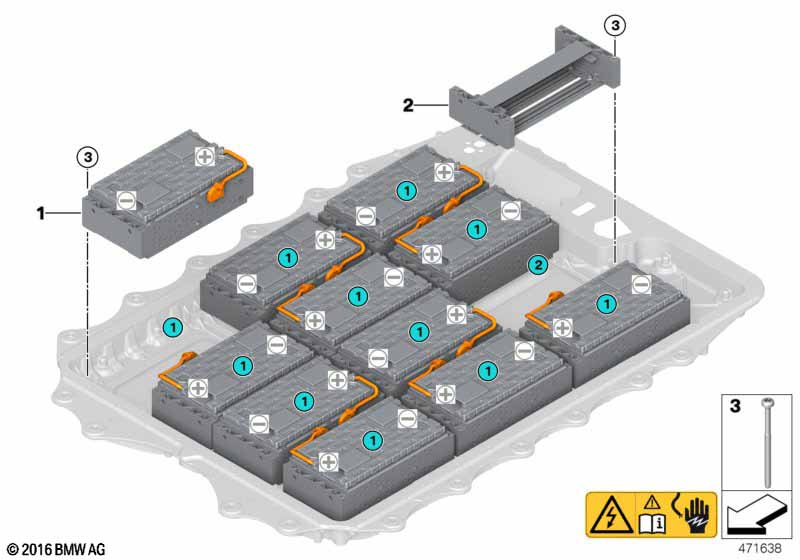 Модуль высоковольтного накопителя
