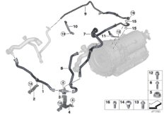 Контур сист.охл.электроники электромаш.