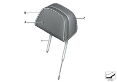 Индивидуальный подголовник Пд