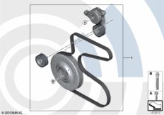 Рем.к-т ременного привода Value Line