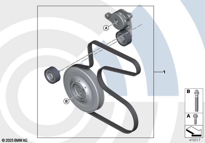 Рем.к-т ременного привода Value Line