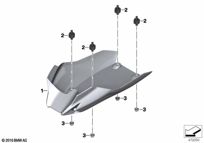 спойлер двигателя