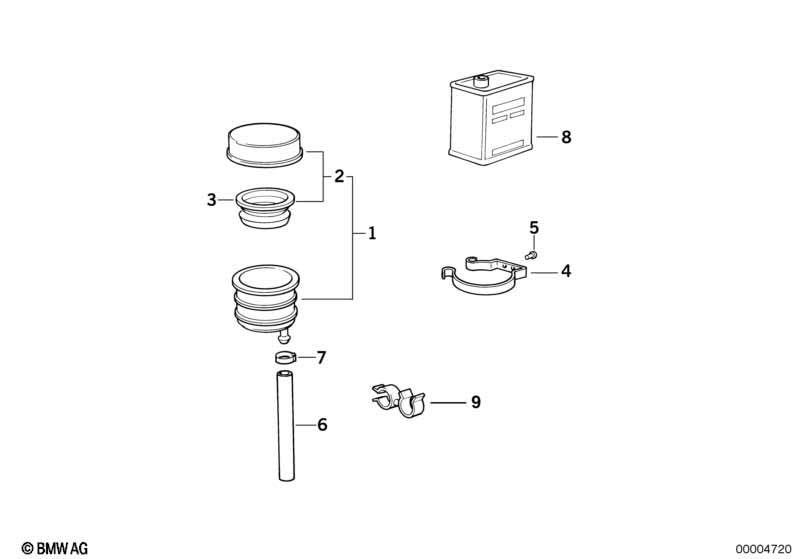 Бачок без Integral ABS
