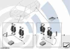 Сервисный к-т торм.колодки / Value Line