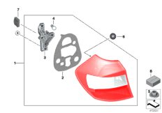 Блок задних фонарей