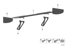 Задний спойлер BMW Motorsport