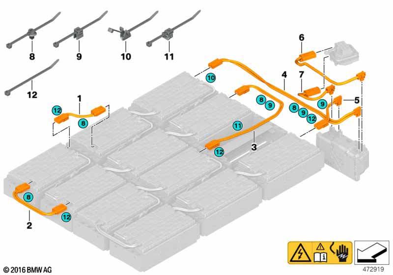 Cell module connector