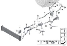Радиатор охл.масла КПП/трубопр.масл.рад.