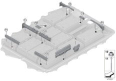 Модульная распорка высоковольтн.накоп.