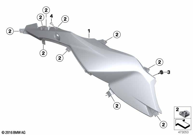 Вставная гайка самоконтрящийся