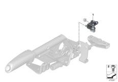 Выключатель контр.лампы стояноч.тормоза