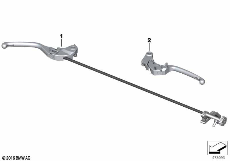 Ручной рычаг HP Race