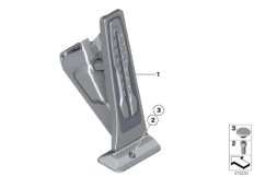 Привод педали аксел./модуль педали акс.