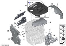 Звукоизоляционный кожух двигателя