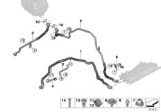 Контур сист.охл.электроники электромаш.