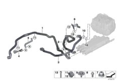 Контур сист.охл.электроники электромаш.