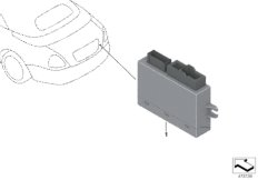 ЭБУ модуля складного верха кабриолета