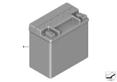 Оригинальный аккумулятор BMW 12 А•ч