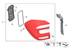 Блок задних фонарей