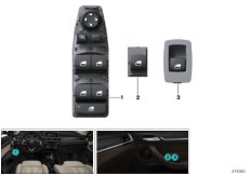 Выключатель cтеклоподъемника