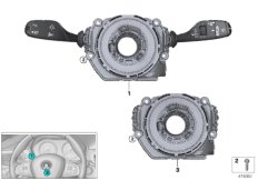 Коммутационный центр в рулевой колонке