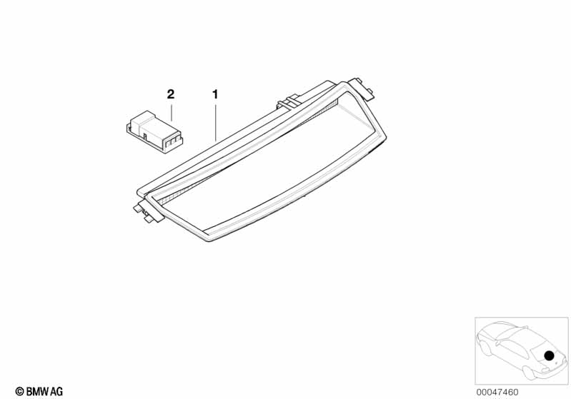 Третий фонарь стоп-сигнала