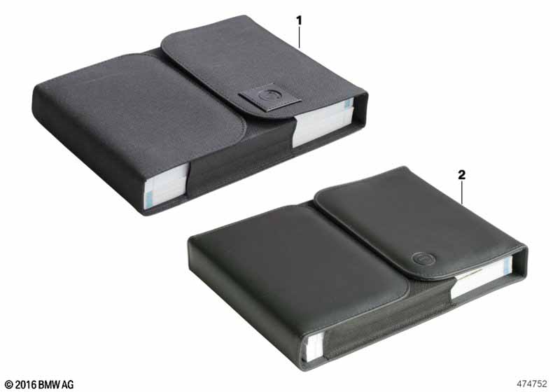Футляр для бортового журнала BMW