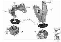 Подвеска двигателя