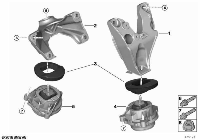 Подвеска двигателя
