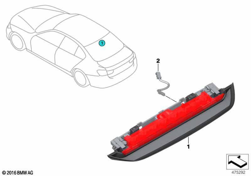 Третий фонарь стоп-сигнала
