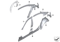 Детали бокового каркаса