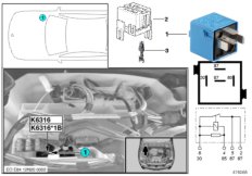 Реле привода клапанов с изм.ходом K6316