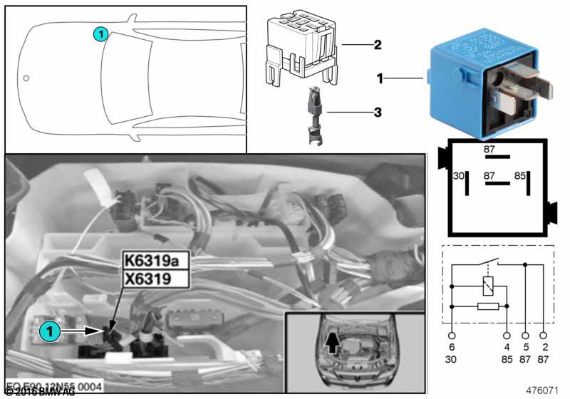 Реле Valvetronic K6319a