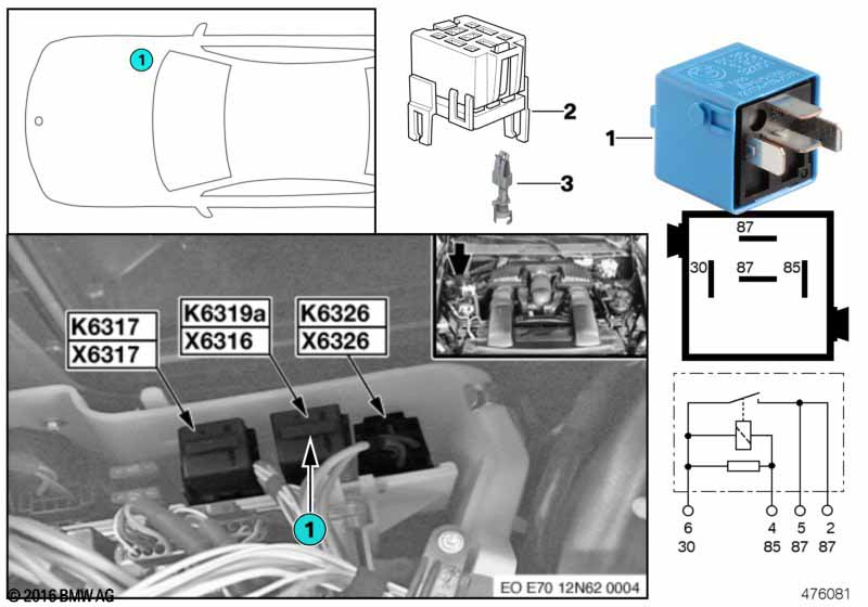 Реле Valvetronic K6319a
