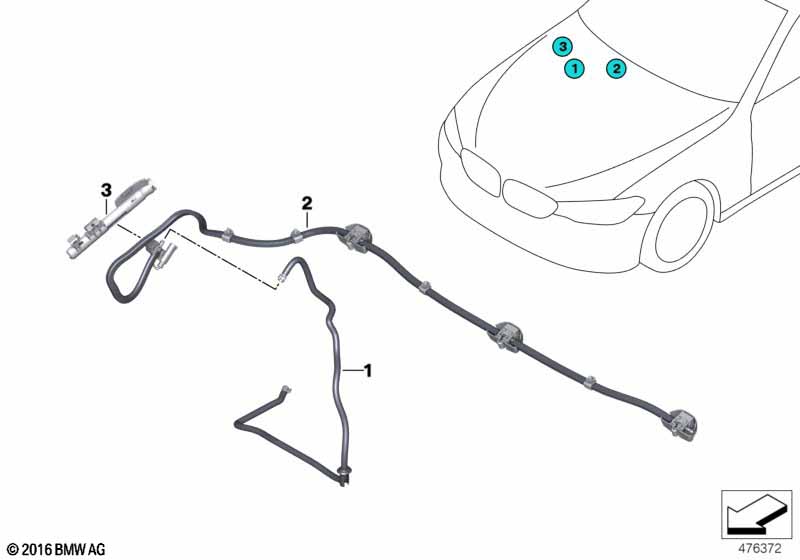 Детали стеклоомывателя