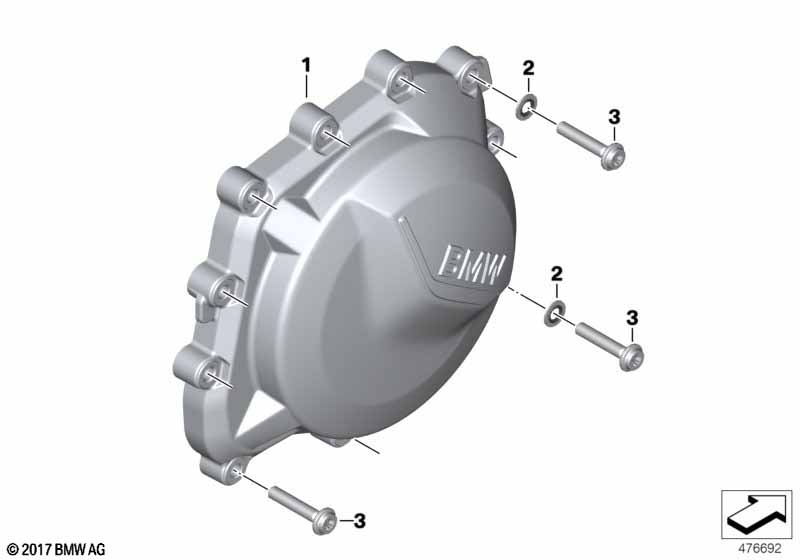 Крышка картера двигателя П