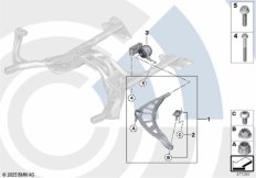 Ремкомплекты поперечн.рычагов подвески
