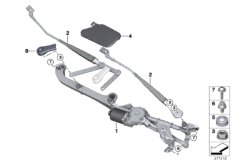 Детали стеклоочистителя