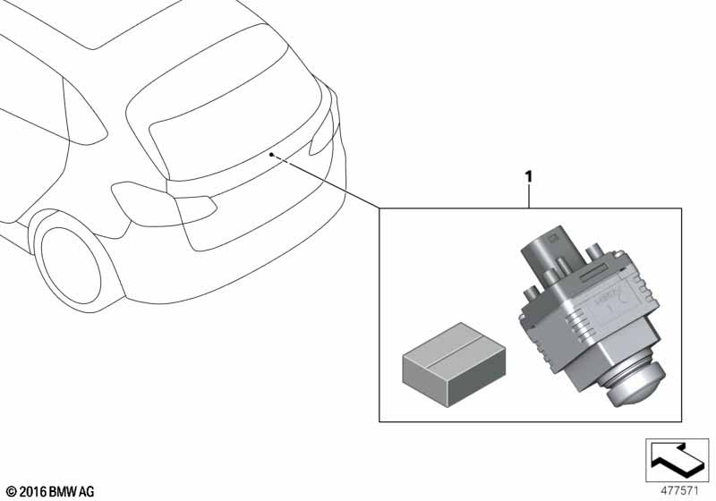 Дооснащение видеокамерой заднего вида