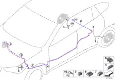 Трубопровод тормозного привода Зд
