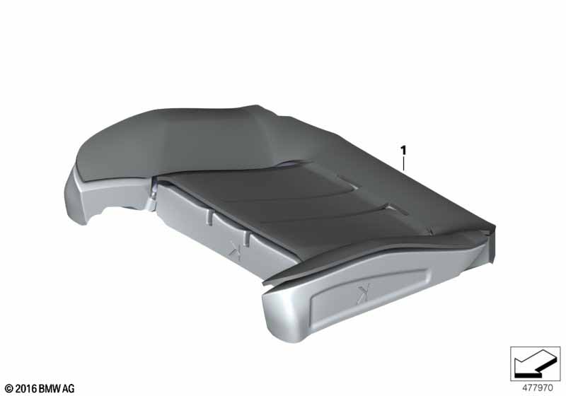 Individual набивка подушки сиденья