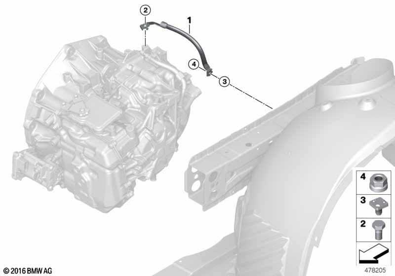 Болт с шестигранной головкой