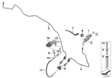 Привод управления сцеплением