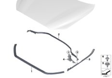 Уплотнители капота