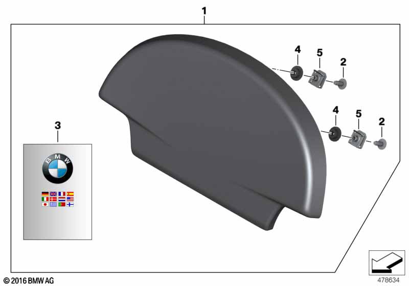 K26/K27/K71/K73 Компл.обивки низа верхн.контейнера
